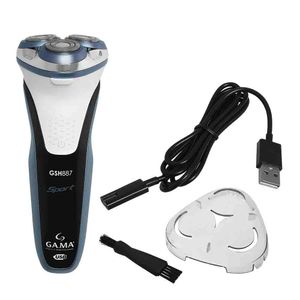 Barbeador 3 Lâminas Gsh887 Sport W&D USB Bivolt