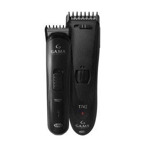 Kit Máquina De Corte T747 Black Titanium Usb Bivolt