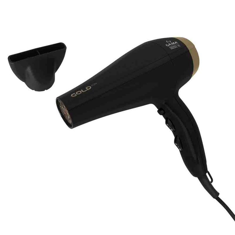 Secador De Cabelo Gama 2200w Salão Difusor Prancha Titanium