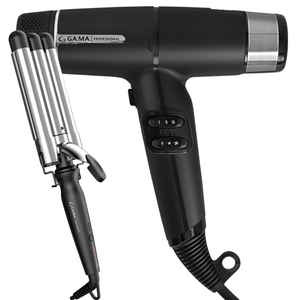 Kit Secador iQ Lite Black e Triondas Salon Curl