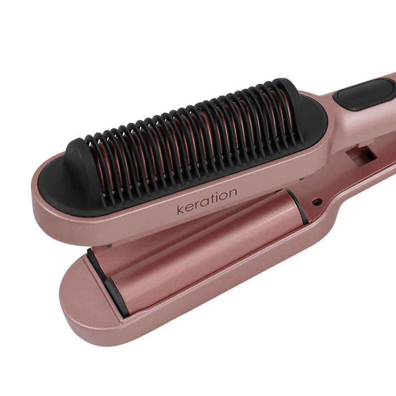 Kit-Secador-Keration-4D-E-Prancha-Waver---Brush-Keration-Bivolt