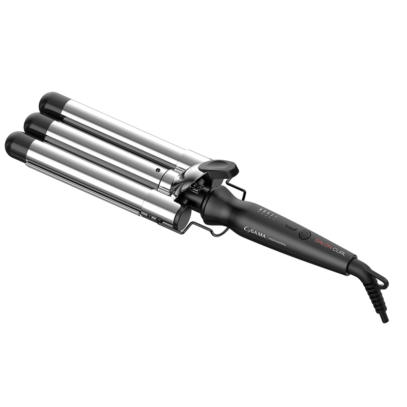 Kit-Secador-iQ-Lite-Silver-e-Modelador-Triondas-Salon-CurlGAM-KIT-0090