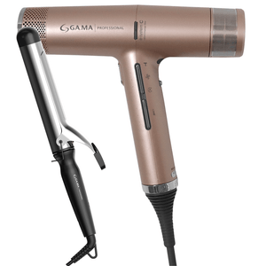 Kit Secador iQ3 Rose e Modelador Salon Curl 38mm