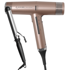 Kit Secador iQ3 Rose e Modelador Salon Curl 32mm