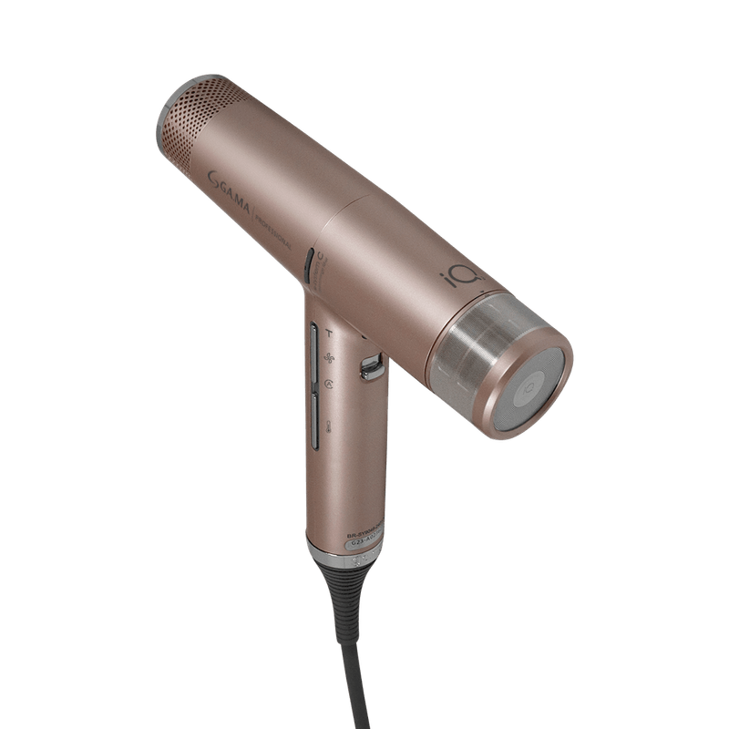 Kit-Secador-iQ3-Perfetto-Rose-Gold-e-Modelador-Salon-Curl-9mm-220V