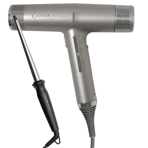 Kit Secador iQ3 Gray e Modelador Salon Curl Cônico