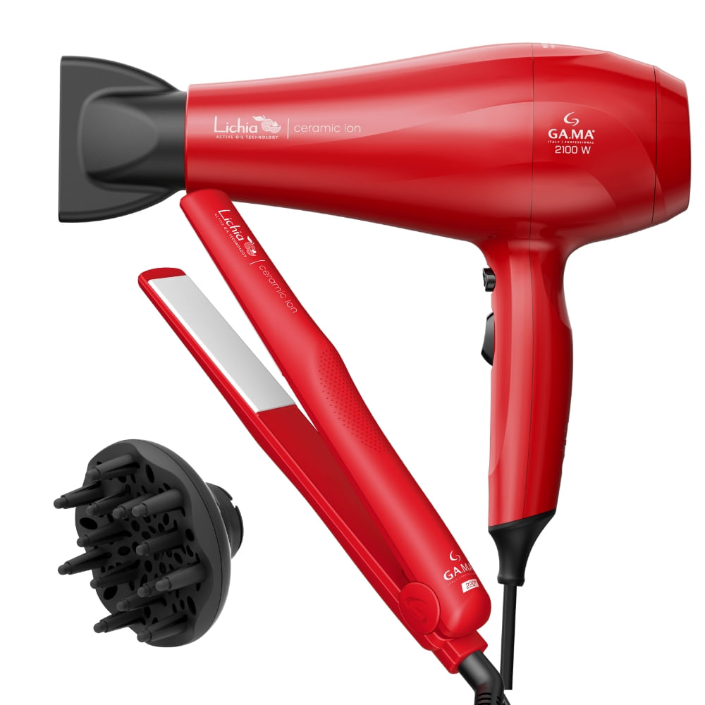 Secadores e Pranchas Kit Prancha e Secador Profissional na Gama