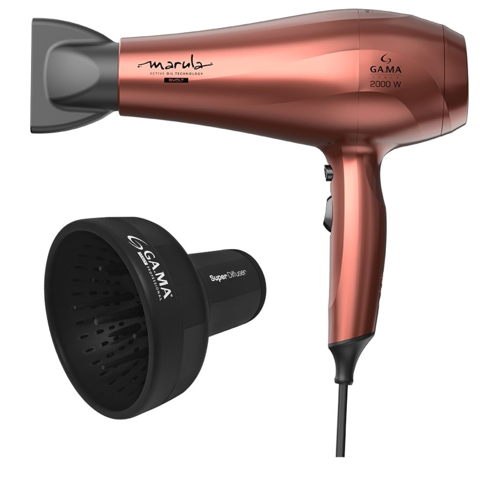 Secador Difusor Gama Super Diffuser Hair Dryer Difusor Gama