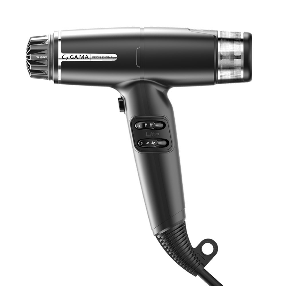 Kit Secador iQ Lite Max Black e Prancha G-Evo Silk Chrome